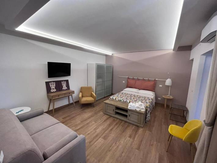 Ferienhaus für 4 Personen, mit Balkon und Terrasse sowie Ausblick
