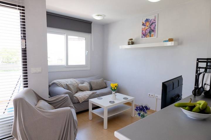 Apartamento vacacional entero, Apartamento de vacaciones para 4 personas con jardín in Condado de Alhama, Alhama de Murcia