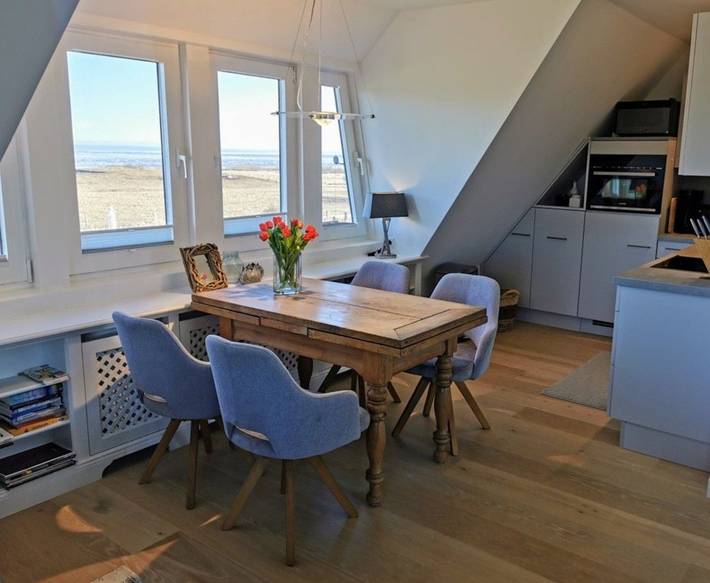 Ferienwohnung für 2 Personen, mit Terrasse und Garten sowie Ausblick in Morsum - 2