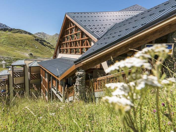Camping voor 4 personen, met balkon en sauna, met huisdier in Les Trois Vallées