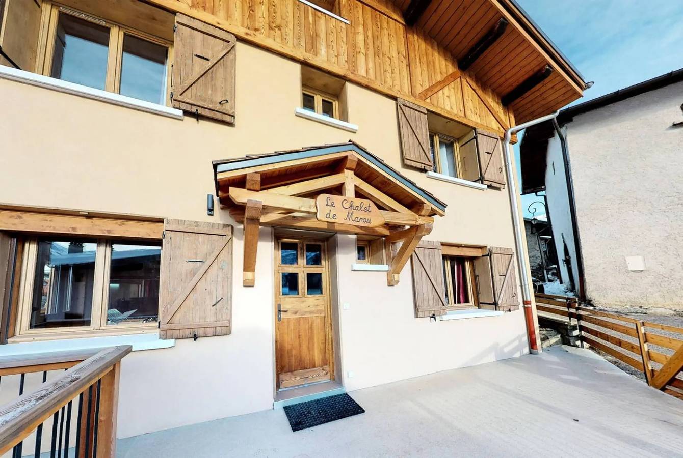 Renoveerde individuele chalet voor 12 personen met sauna in de 3 Valleys in Saint-Martin-de-Belleville, Massif de la Vanoise