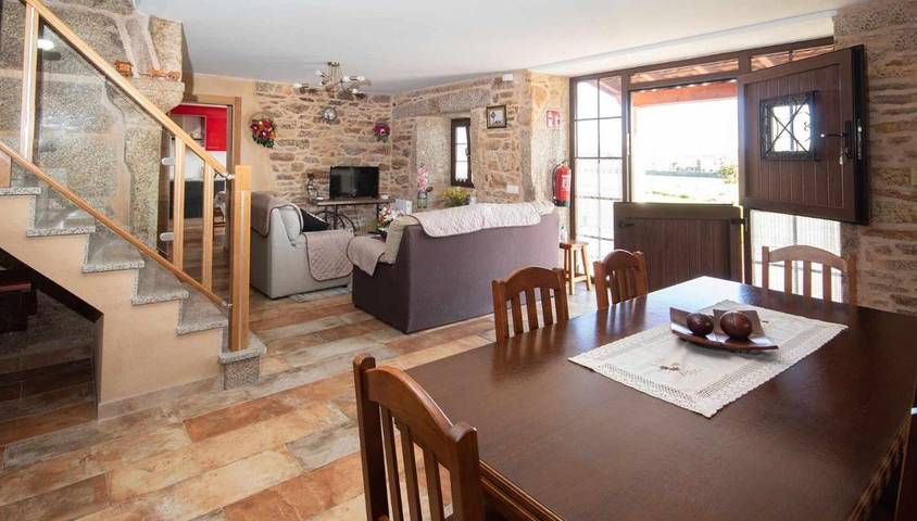 Casa rural para 6 personas, con terraza y jardín en Bergantiños - 4