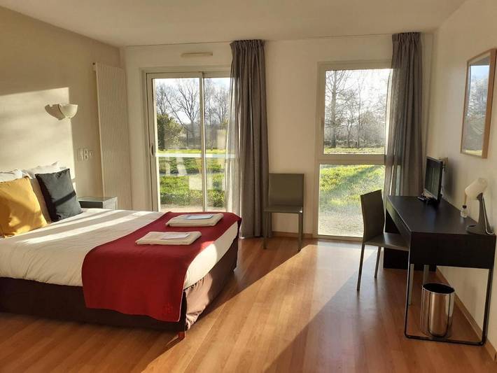 Club vacances pour 5 personnes, avec Terrasse et Jardin ainsi que Sauna et Vue dans le Morbihan