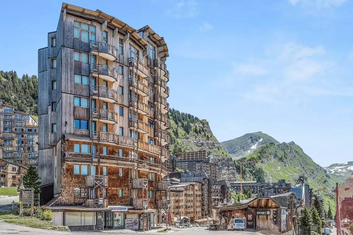 Studio pour 4 personnes, avec Balcon et Vue à Avoriaz
