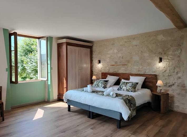 Chambre d’hôte pour 3 personnes, avec jardin