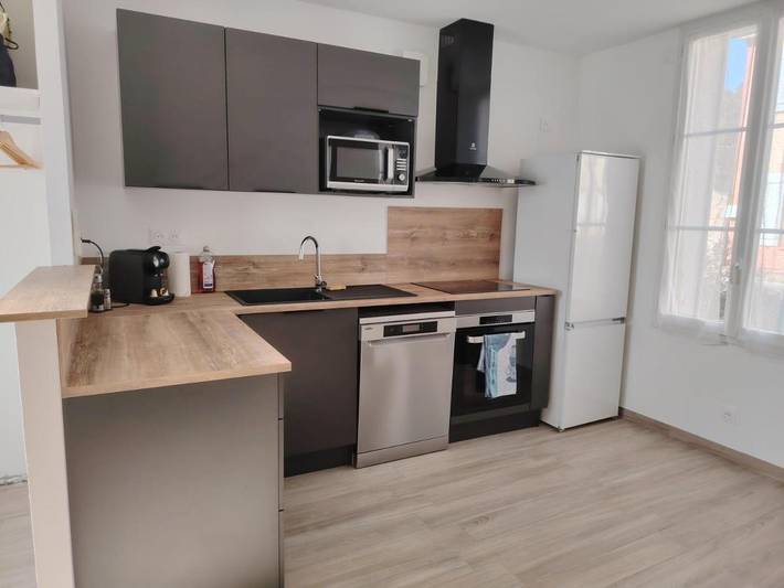 Location de vacances pour 4 personnes, avec Terrasse à Jaux
