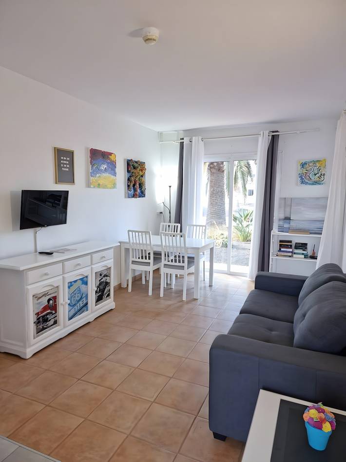 Apartamento de vacaciones para 3 personas, con jardín en Fuerteventura - 2