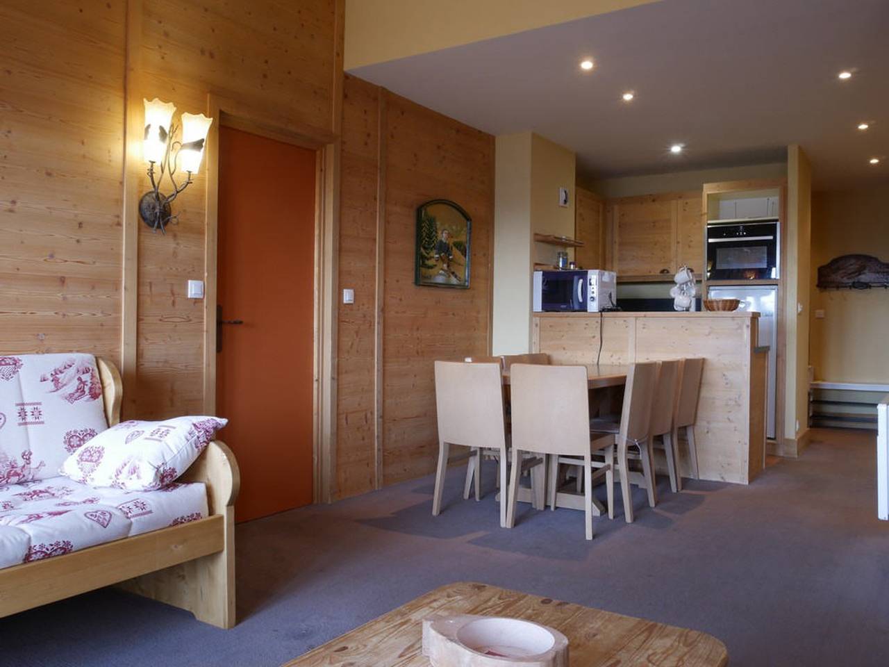Apartamento entero, Apartamento de 4 piezas con balcón, La Plagne in La Plagne, Bellentre