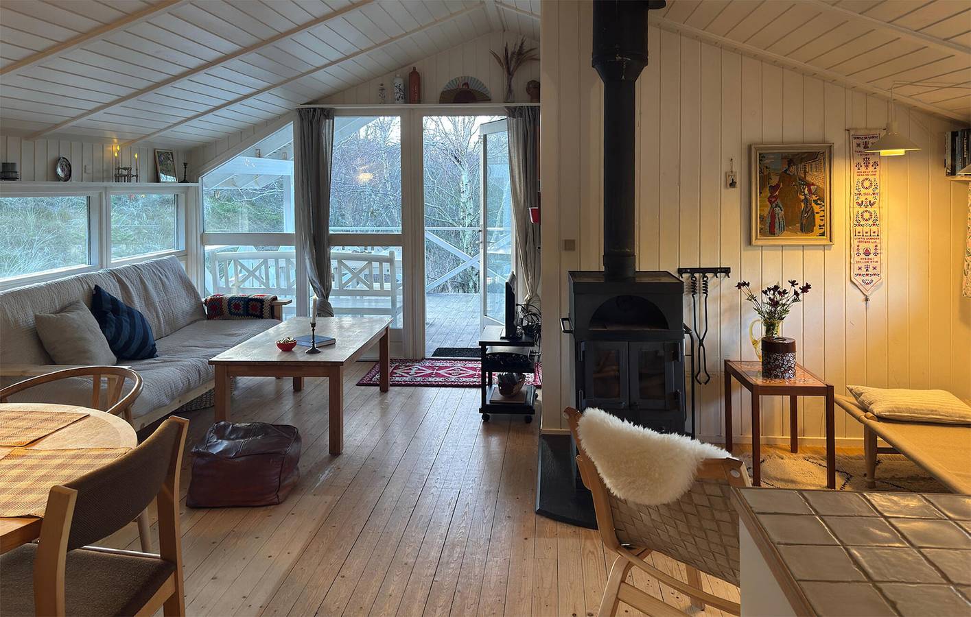 Ferienhaus für 4 Personen mit Terrasse in Nordby, Rindby