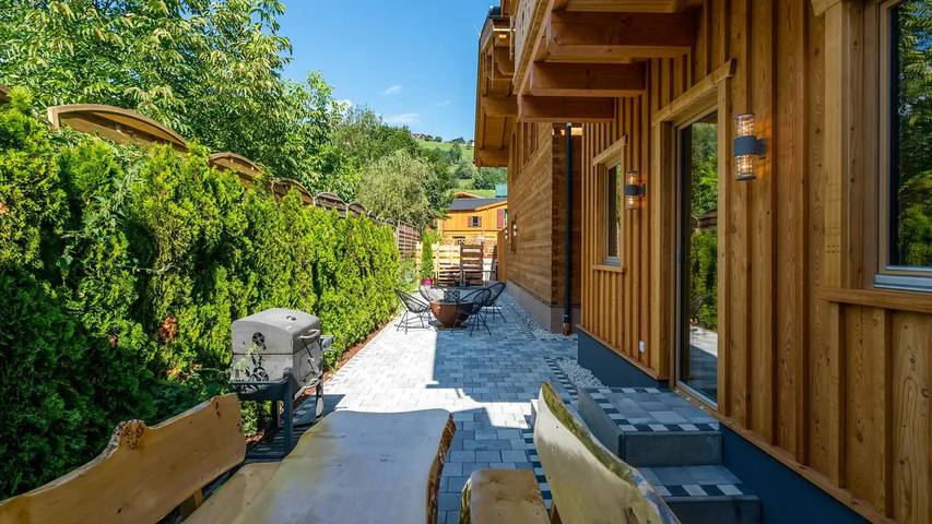 Ferienhaus für 17 Personen, mit Sauna und Balkon