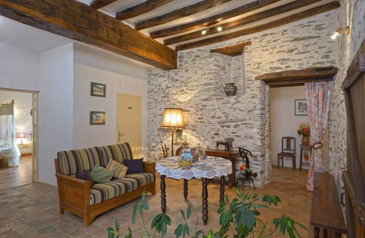 Gîte pour 13 personnes, avec jardin ainsi que jacuzzi et terrasse dans Maine-et-Loire - 4