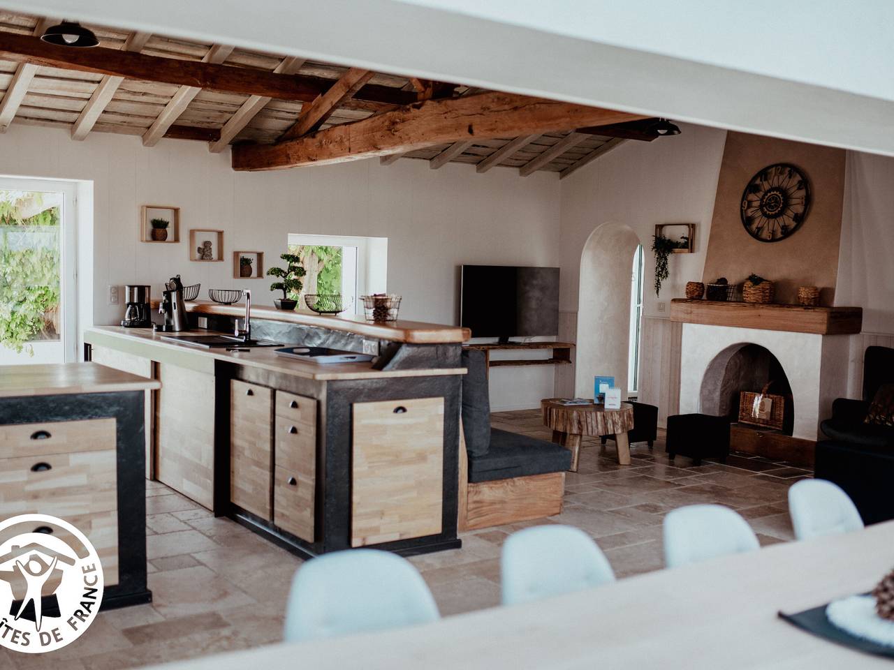 Gîte 4 chambres avec bien-être et terrasses au cœur du Marais Breton in Bois-de-Céné, Vendée