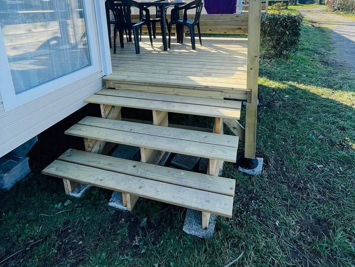 Camping La Fontaine - Mobilhome 4 personas - Lo80Tg in Guérande, Côte de Jade