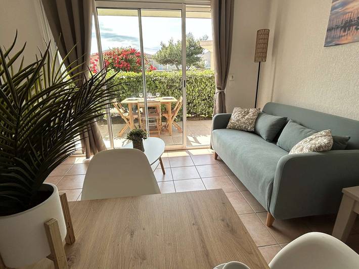 Appartement de vacances pour 4 personnes, avec piscine à Gruissan