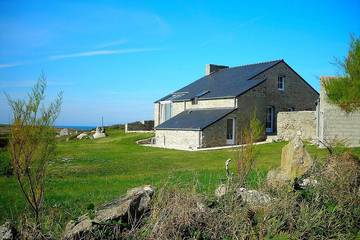 Gîte pour 5 personnes, avec terrasse et jardin à Île de Batz