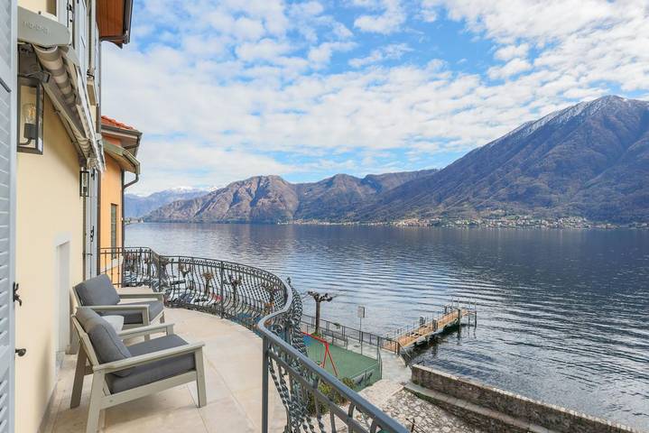 Villa für 8 Personen, mit Seeblick und Balkon/Terrasse am Comer See