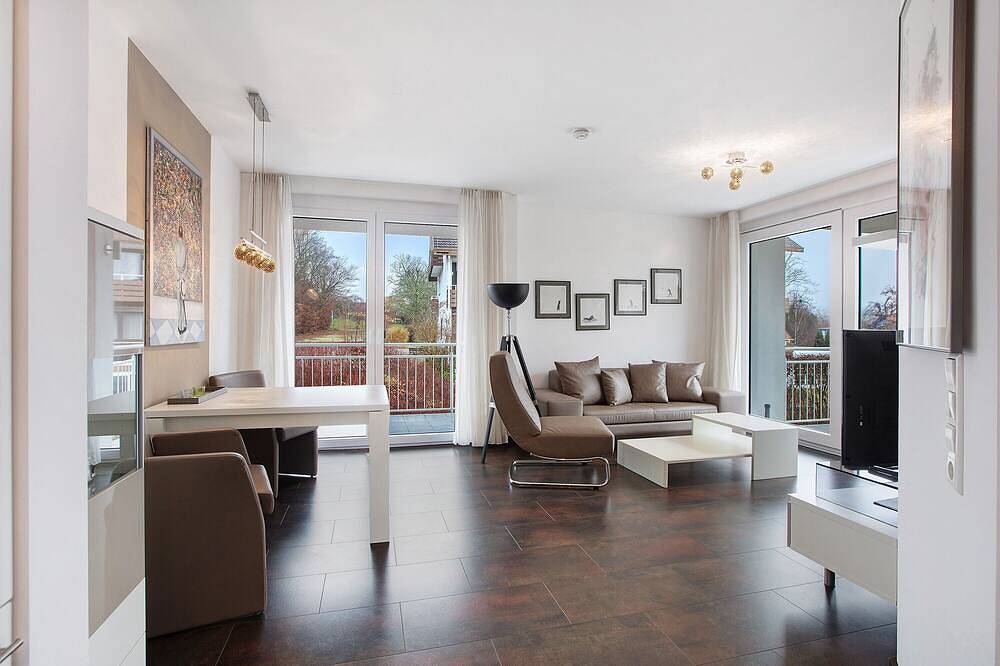 Ganze Wohnung, Apartment 5-01 Vino und Vital Suite in Bad Bellingen mit Wlan und Außenbereich in Bad Bellingen, Südschwarzwald