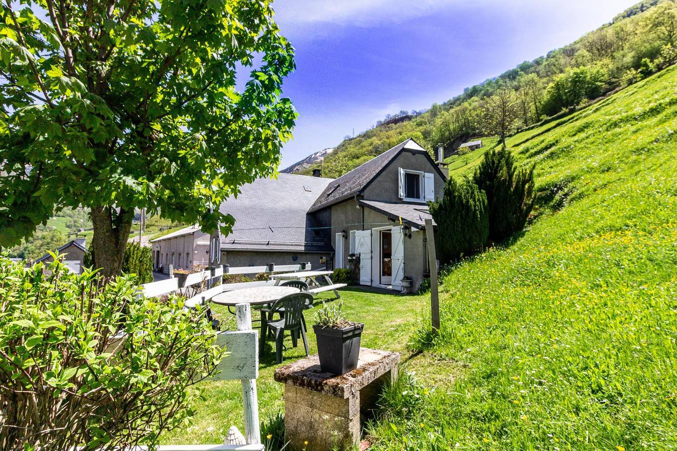 Eslias in Viella (Hautes-Pyrénées), Parque nacional de los Pirineos