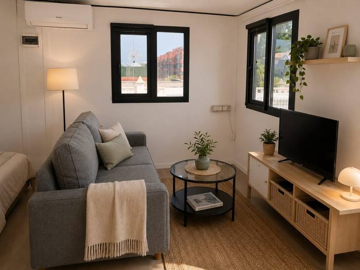 Vakantiewoning voor 2 personen, met Balkon in Palm-Mar