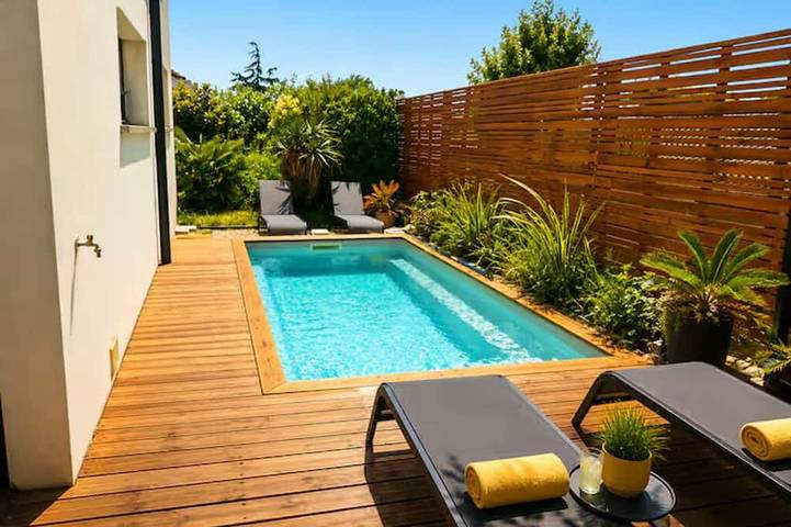 Ferienhaus für 8 Personen, mit Garten und Balkon - 1