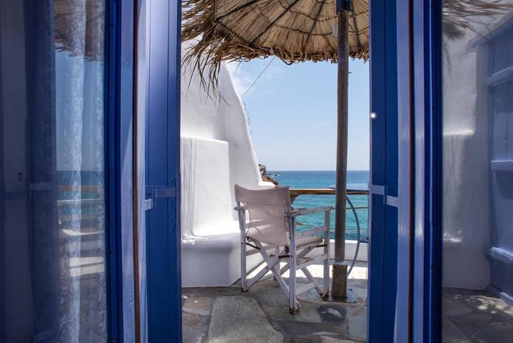 Maison d’hôte pour 2 personnes, avec balcon et vue dans Folégandros - 3