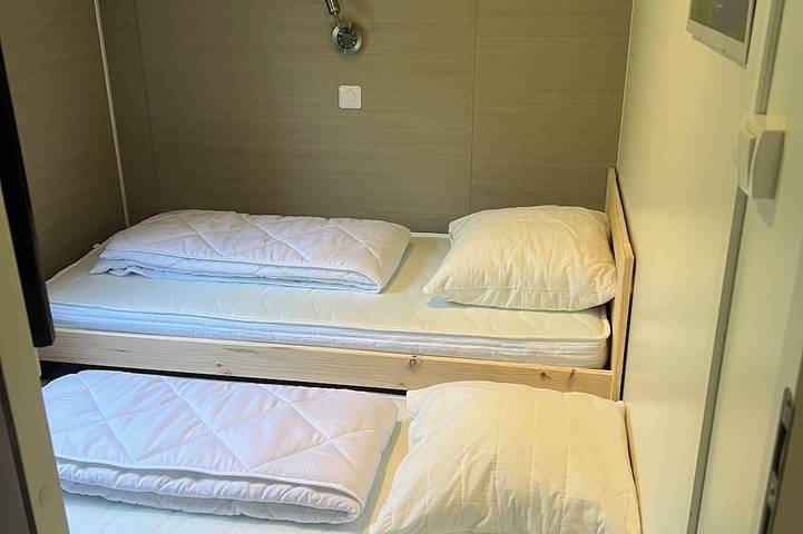 Mobil home pour 6 personnes, avec terrasse à Gastes - 4
