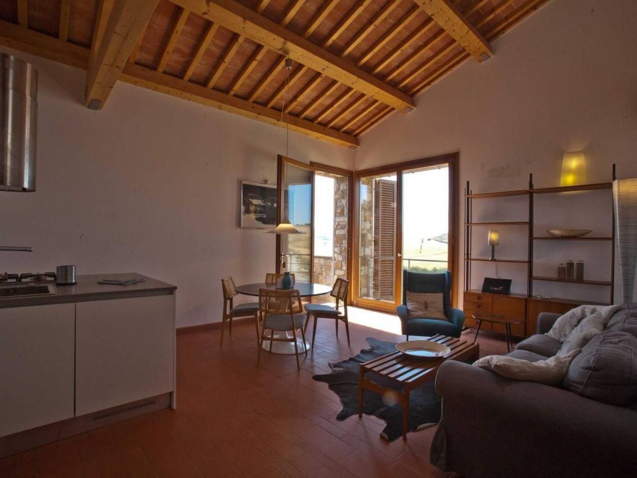Appartamento intero, Wohnung "Villa Liberta" mit Pool in Volterra, Pisa e dintorni