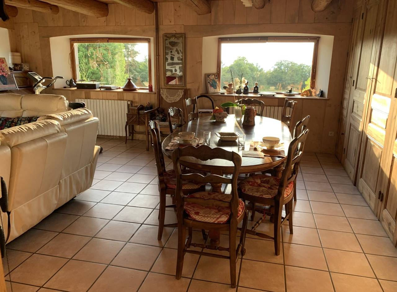 Chambres et tables d'hôtes chez Mary - Chambre bleue in Rosières, Haute-Loire