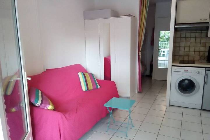 Gîte pour 2 personnes, avec terrasse dans Plage du Platin