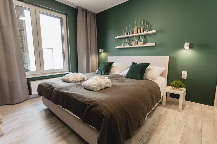 Domek przy plaży dla 6 osób, z Ogród w Łeba