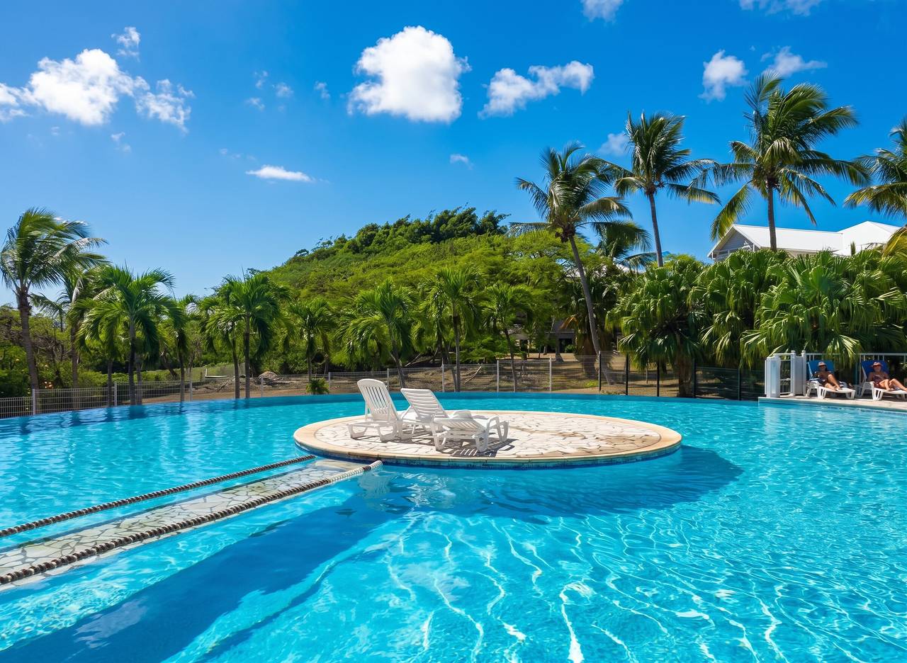 Monolocale intero, Monolocale incantevole a Saint-François, 42 m² con piscina condivisa. in Saint-François, Guadalupa