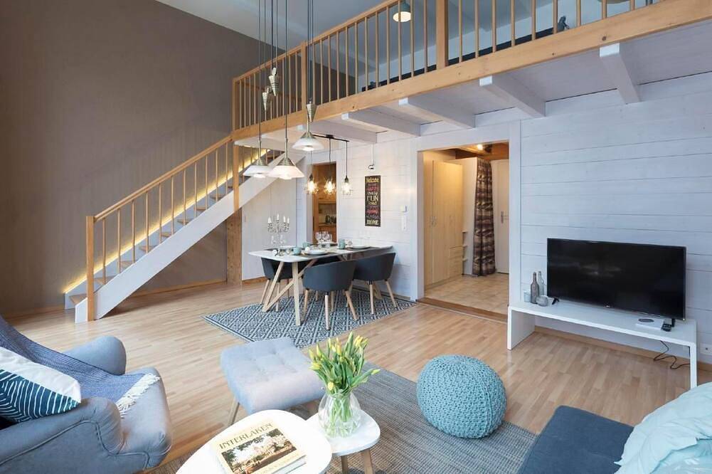 Apartamento entero, Apartamento de vacaciones Unterseen para 1 - 4 personas con 1 dormitorio - Apartamento in Interlaken, Lago de Thun