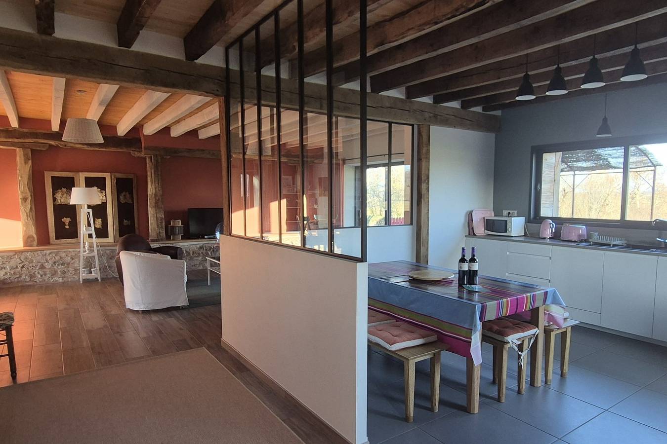 La Bergerie de la Borie, piscine, près Rocamadour in Miers, Parc Naturel Régional des Causses du Quercy