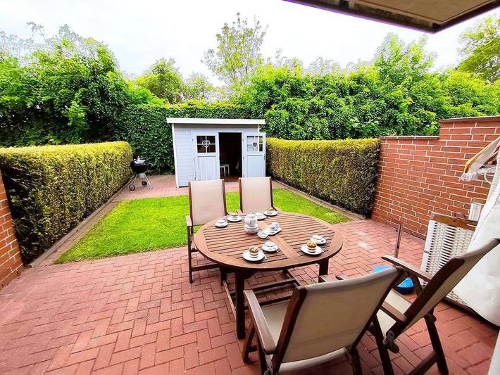 Hütte für 4 Personen, mit Terrasse und Garten in Norddeich - 3