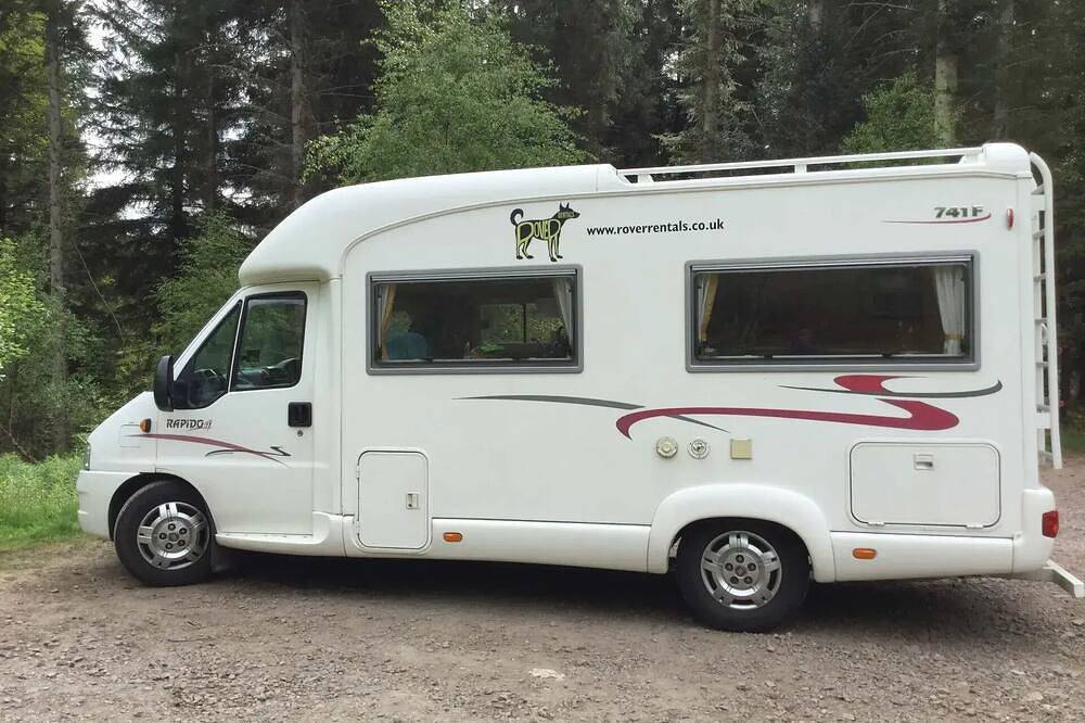 Pet Friendly 4 berth Motorhome in Inverness, Highlands