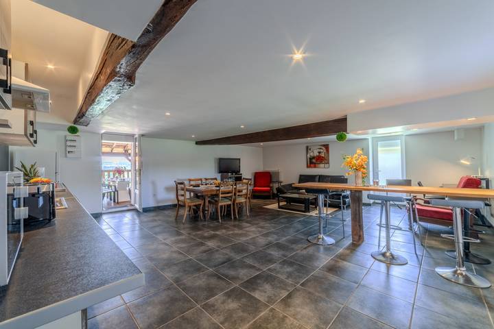 Appartement de vacances pour 6 personnes, avec jardin et terrasse dans la Loire - 3