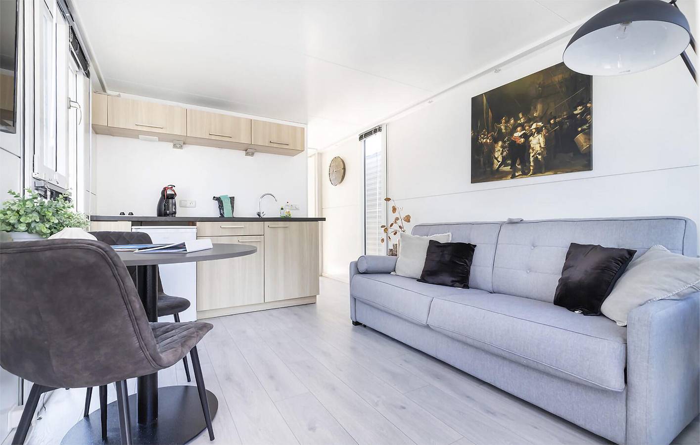 Casa galleggiante per 4 persone con panorama in Amsterdam Oost, Costa Olandese