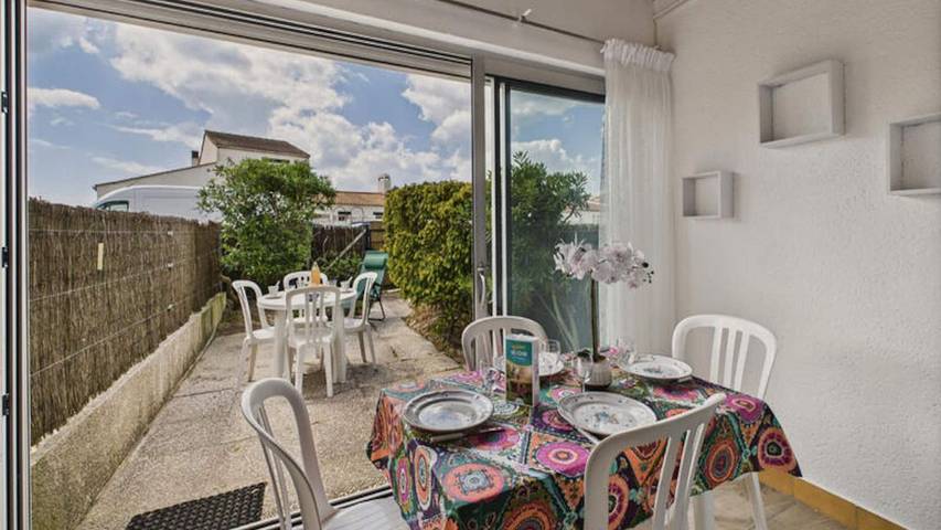 Appartement de vacances pour 6 personnes, avec jardin