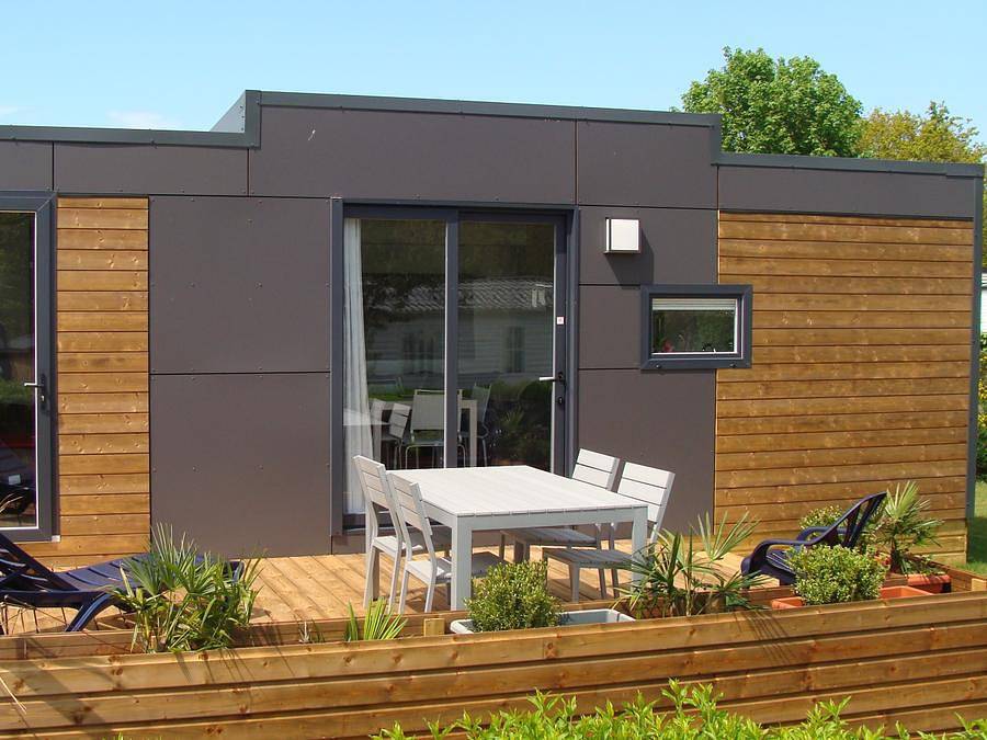 Camping Bocage du Lac - Mobilhome 4 personas - Premium - 2 dormitorios - 2 cuartos de ducha in Jugon-les-Lacs, Región de Dinan