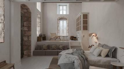 Ferienhaus für 3 Personen, mit Garten auf Rhodos