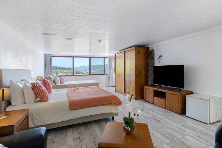 Quarto para 4 pessoas, com Sauna