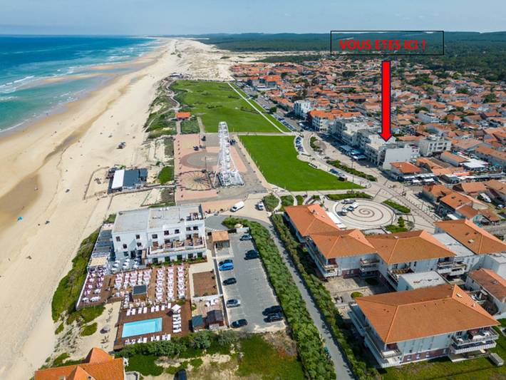 Ferienwohnung für 4 Personen, mit Balkon in Biscarrosse Plage - 2