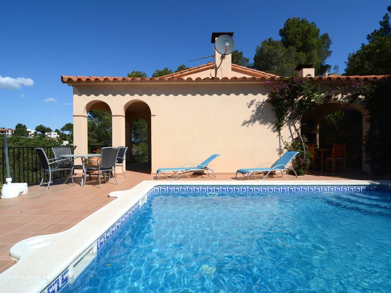 Geräumige Villa in Begur, 3 Schlafzimmer, privater Pool, Parkplatz, Klimaanlage, strandnah in Begur, Costa Brava