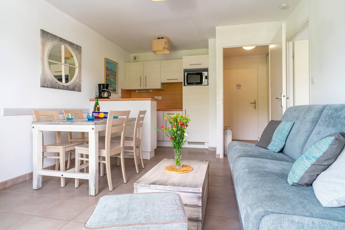 Apartamento entero, Apartamento de vacaciones para 4 personas con piscina in Bénodet, Region de Quimper