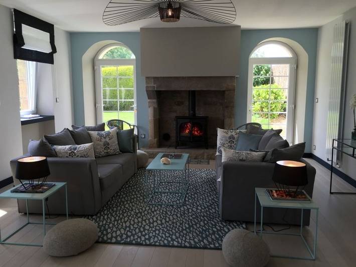 Gîte pour 8 personnes, avec jardin et terrasse, animaux acceptés à Lézardrieux - 4