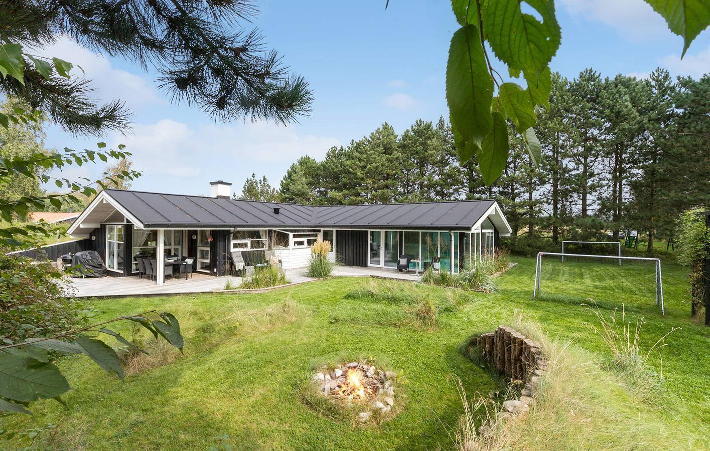 Ferienhaus für 9 Personen mit Terrasse in Skødshoved, Knebel