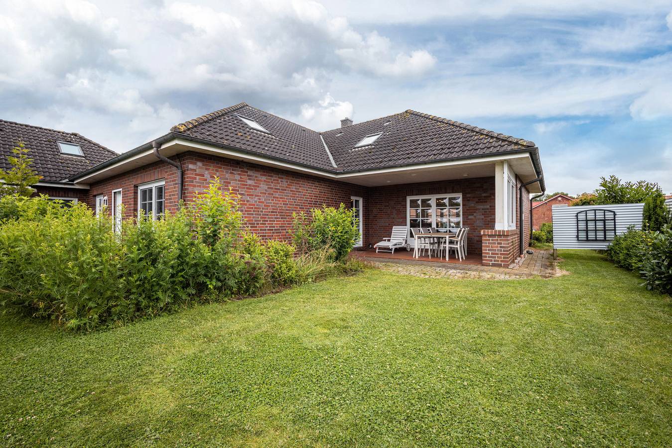 Ferienhaus 'Ferienhaus Erlengrund A' mit privater Terrasse, privatem Garten und Wi-Fi in Schafstedt, Unterelbe
