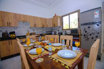 Location de vacances pour 6 personnes, avec jardin et terrasse dans Sidi Kaouki