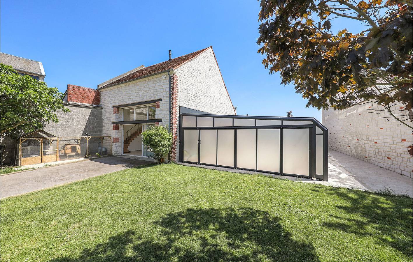 Appartement confortable avec piscine, jardin et WiFi in Léglantiers, Oise