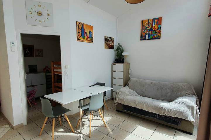 Maison de vacances pour 6 personnes, avec terrasse, animaux acceptés à Le Barcarès